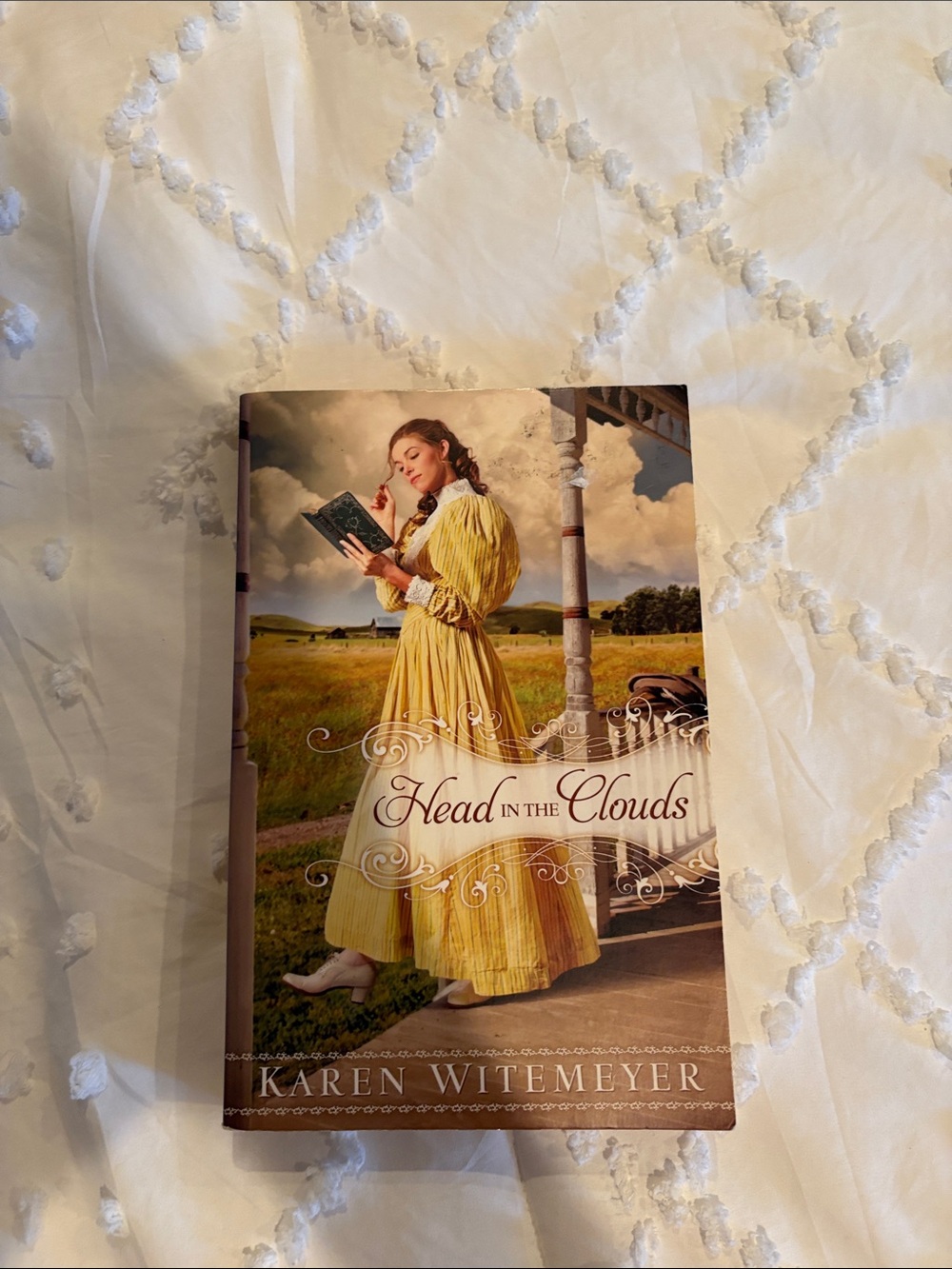 Head in the Clouds by Karen Witemeyer - Yellow Cover